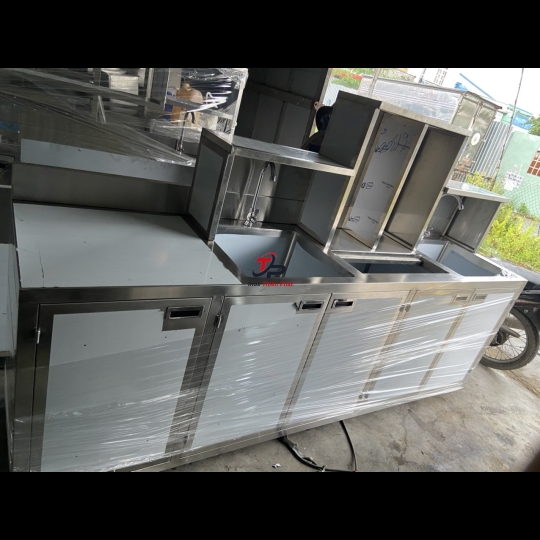 Quầy pha chế inox không rỉ cao cấp